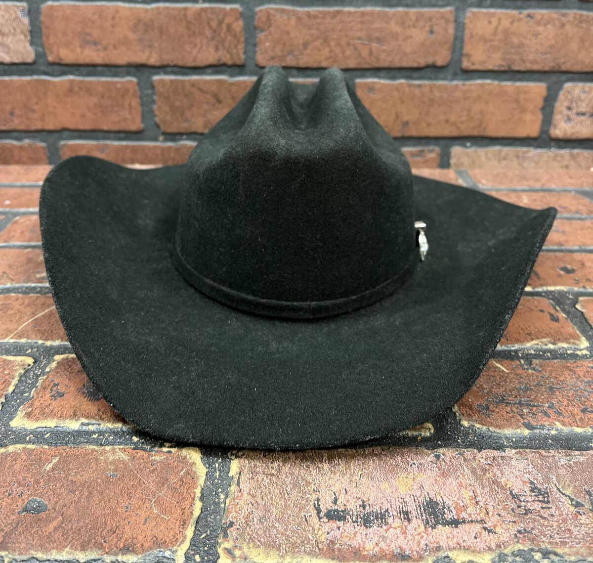 Chapeau Cowboy Twister édition Dallas - Noir, Taille 7 - Feutre - Fabriqué Au Mexique