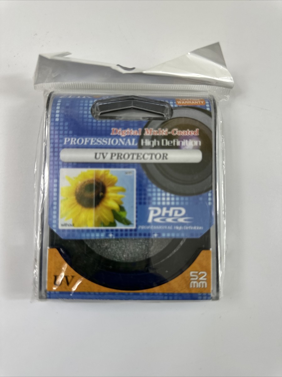 Zeikos 52mm Digital Multi Coated UV Protector ZE-UV52 NEW | eBay
