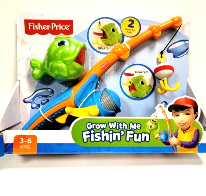 Fisher Price Grow With Me Fishin Fun 2 Ways To Fish eBay
