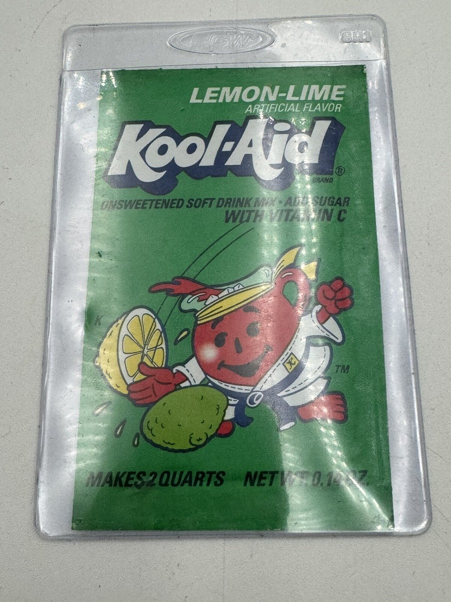 ビタミン sold out Vintage 90s Kool-Aid Lemon-Lime Flavor Packet NOS | eBay
