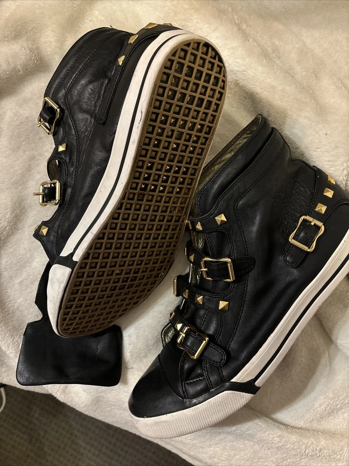 Upper   Cohelor Shoe Black Leather Women Size 7/ EU 37.5 - Image 4 of 4