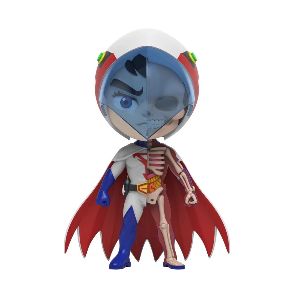 8-дюймовая виниловая фигурка Popy Mighty Jaxx XXRAY PLUS Jason Freeny Dissected Gatchaman Ken - Изображение 3 из 4