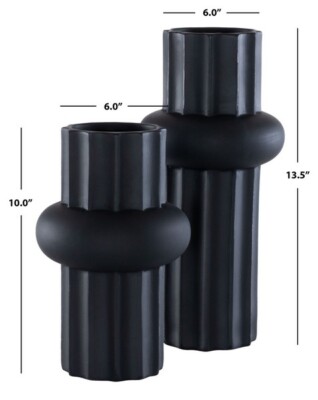 Safavieh CROIX CERAMIC VASE, Reduced Price 2172753226 RDC4020B-SET2
