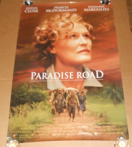 Paradise Road Movie Poster 1997 Promo 40x27 Frances McDormand