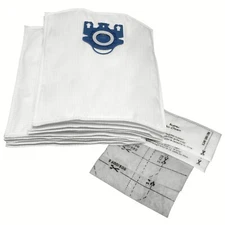 Masterpart Microfiber Vacuum Bags Made to Fit Miele GN Models 10PK W/4 Filters