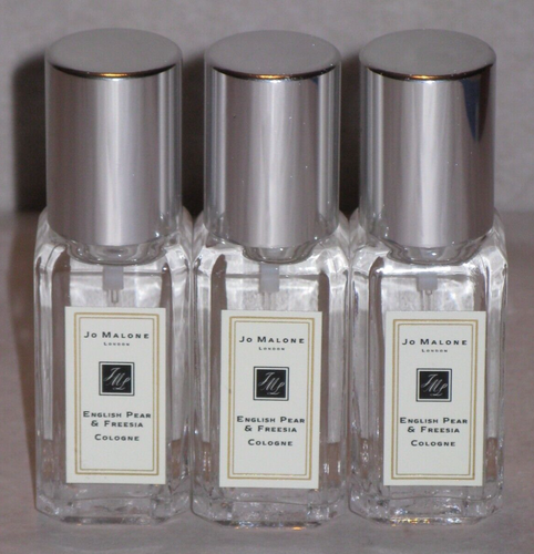 Jo Malone London ENGLISCH BIRNE & FREESIEN Köln Mini Reise Spray 0,3 Unzen x 3
