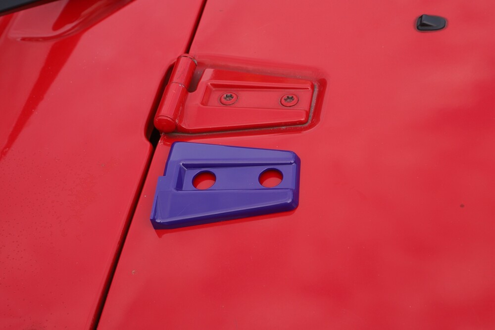 Exterior Hood Hinge Cover Trim Accessories For Jeep Wrangler JK 2007