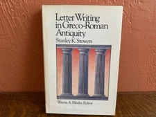 1986 Letter Writing in Greco-Roman Antiquity/Stanley Stowers/ LEC 5 hardback