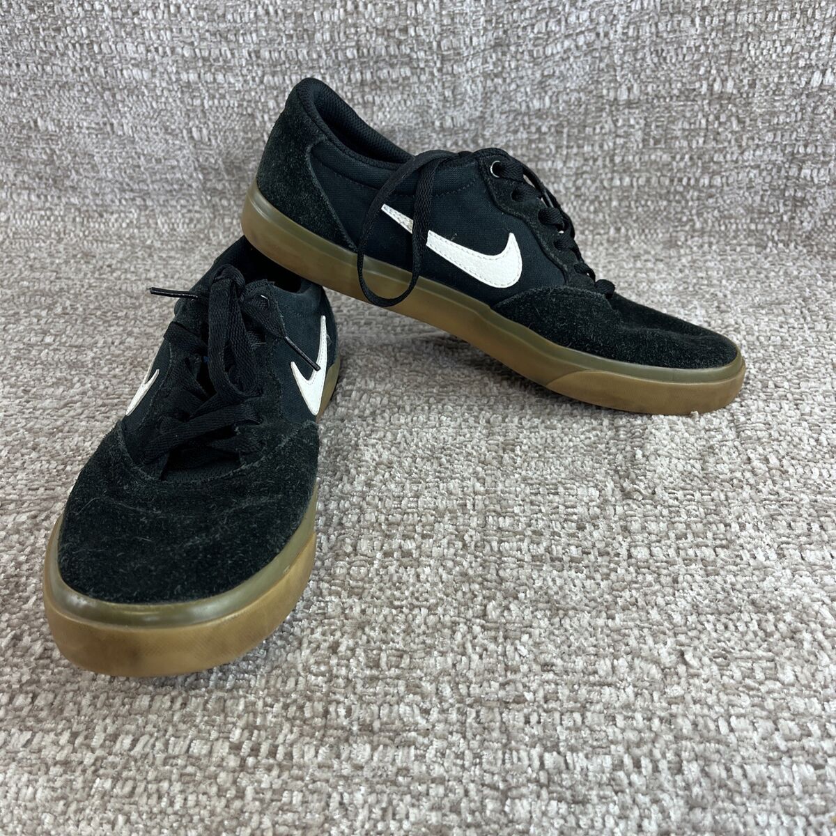 Nike SB Chron SLR Black Gum Sole Mens 8.5 M Shoes CD6278-006 Nike SB Chron SLR Black Gum Sole Mens 8.5 M Shoes CD6278-006