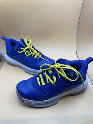 Under Armour Boys SC 3 Zero IV 3023918-403 Blue Basketball Shoes Size 7Y