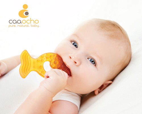 All Stage Natural Rubber Teether Fish - Picture 3 of 5