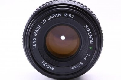 NEAR MINT]Ricoh XR Rikenon 50mm F/2 MF Lens for Pentax K Mount
