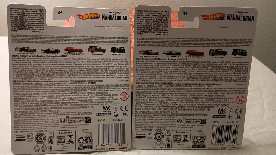Hot Wheels Premium - Star Wars the Mandalorian 4/5 '64 GMC Panel 59 Chevy Delive Foto 4 de 4