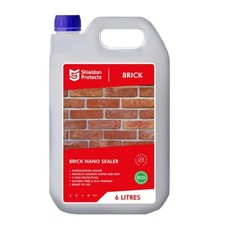 Shieldon Brick Sealer- transparent interior & exterior brick impregnate.6 Litres