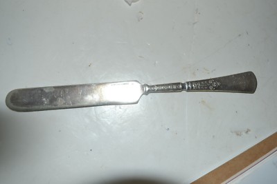 Vintage Butter Knife Silver Plated Reed Baron | eBay
