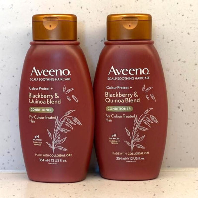 Aveeno Colour Protect Conditioner – Mit Brombeere & Quinoa, 300 Ml, Für Gefärbtes Haar & Sensible Kopfhaut