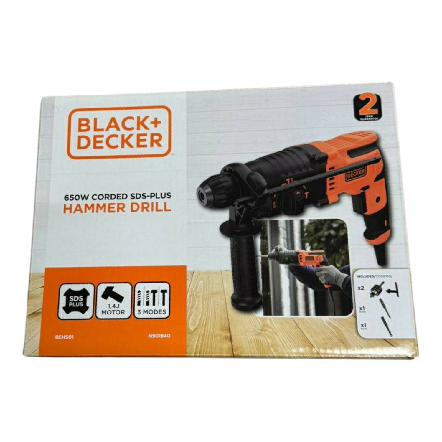 Martello Tassellatore SDS+ BLACK+DECKER 650W: Il Best Seller per Casa