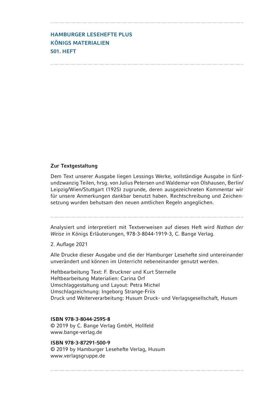 Thumbnail - Nathan Der Weise Gotthold Ephraim Lessing