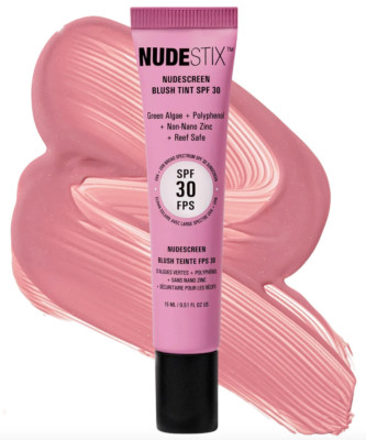 NUDESTIX Nudescreen Blush Tint SPF 30 ~ PICK A COLOR ~ 15mL / .51 Fl Oz UNBOXED