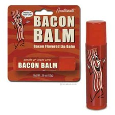 Bálsamo labial con sabor a tocino novedad bálsamo labial accesorios gran broma de regalo