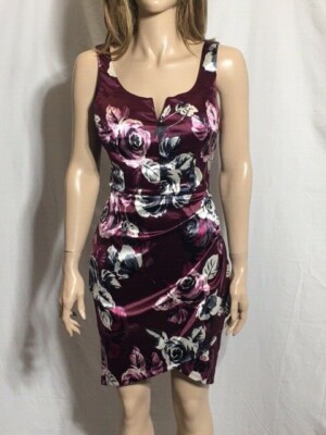Junior's NWT BCX Satin Ruched Floral Print Sheath Dress Size 5 | eBay Junior's NWT BCX Satin Ruched Floral Print Sheath Dress Size 5 | eBay