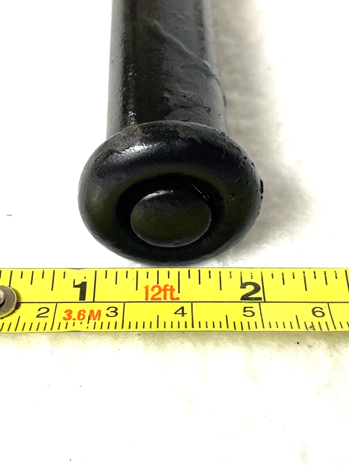 MANIJA DE TRACCIÓN DE FRENO DE ESTACIONAMIENTO ORIGINAL AUSTIN HEALEY 100/6, VARILLA DE HORQUILLA, EMERGENCIA, TUERCA Foto 3 de 4