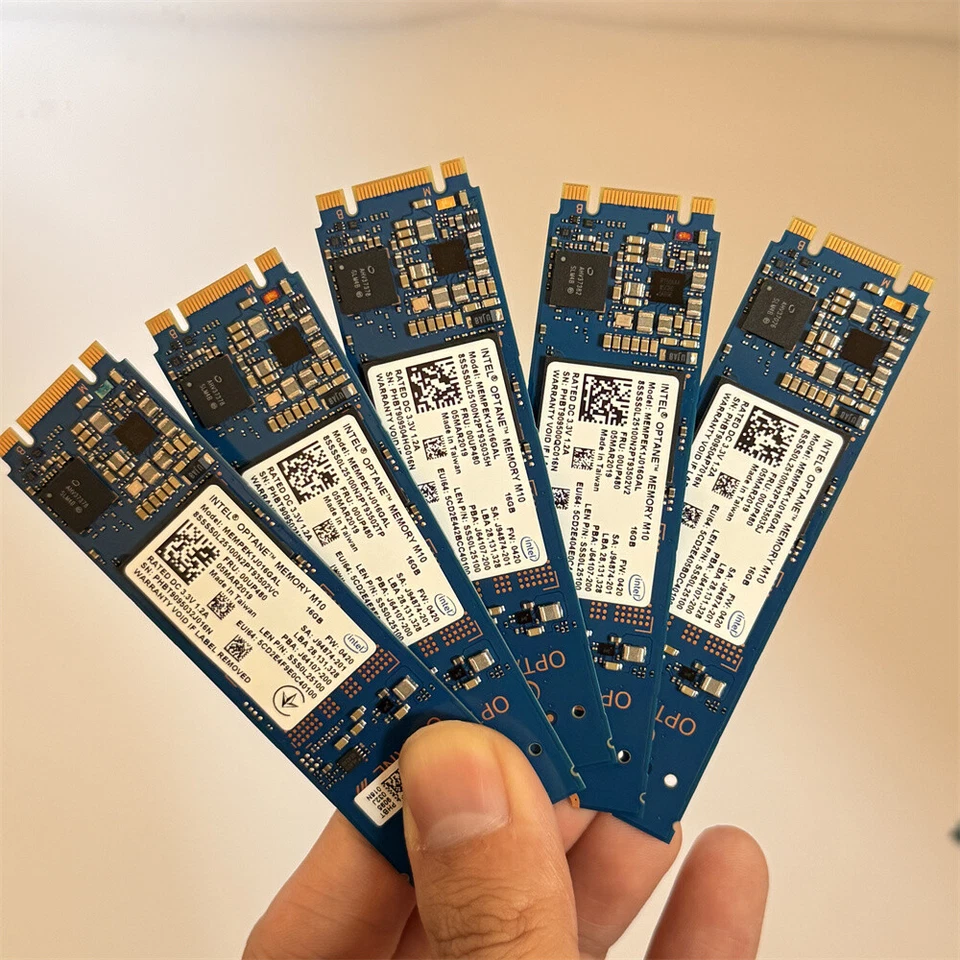 5Pcs Intel Optane Memory M10 SSD M.2 2280 16GB MEMPEK1J016GAL PCIe 3.0 3D Xpoint - Image 3 of 4