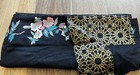 Black Cashmere Pashmina Flower Embroidered Bordered Shawl — photo 6