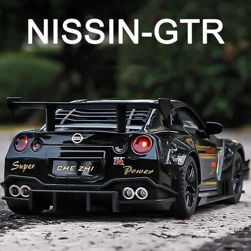 1:32 Nissan Skyline Ares GTR R35 Diecast Toy Vehicle Light Car Free Shipping New - Picture 2 of 9