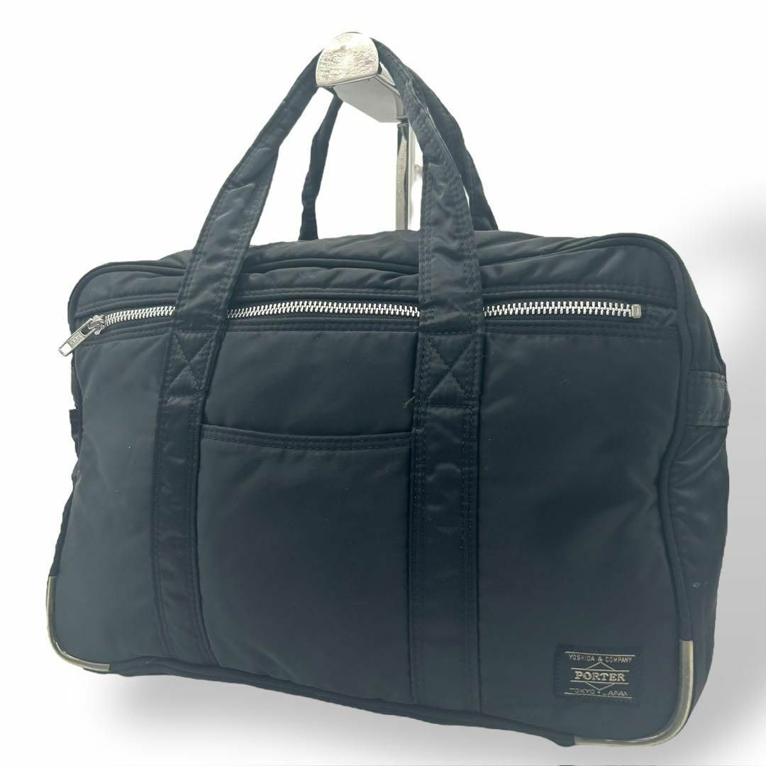 Head Porter Tanker Boston Bag A4 Size Black Authentic 1420