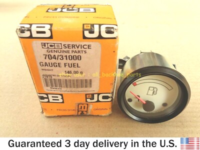 #ad JCB BACKHOE GENUINE JCB FUEL GAUGE PART NO. 704 31000 $89.95