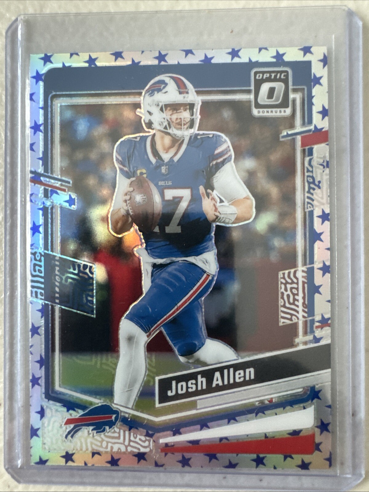 Josh Allen 2023 Optic Stars Prizm Parallel #22 Buffalo Bills NFL Color Match⭐️💎