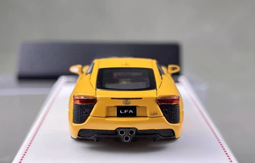 FH 1:64 Yellow LFA Coupe Racing Sports Model Diecast Metal Car - Picture 6 of 10