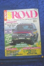 Off Road (X) 7/95 VW Caravelle Suzuki Vitara V6 Chevy Blazer Jeep Grand Cherokee