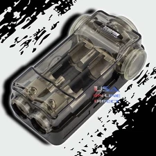 AGU FUSE PLATINUM DISTRIBUTION BLOCK (3) 2/4 GA IN TWO 4/8 GAUGE AWG OUT 12 VOLT