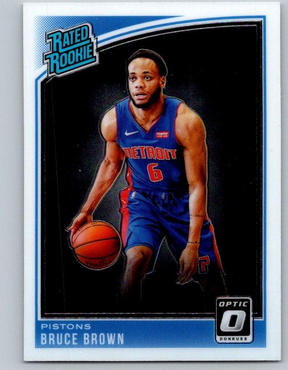 2018-19 Donruss Optic #161 Bruce Brown Rookie