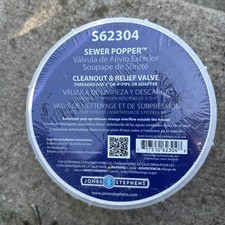 “Sewer Popper” Clean out And Relief Valve