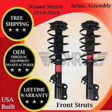 Monroe Genuine Oem Front Struts For 2014-2019 Nissan Sentra Lifetime Warranty