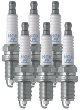 NGK 6 Pack of Genuine OEM Replacement Spark Plugs - BKR5E-11-6PK