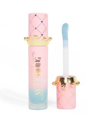 Plouise Stay Shining Crown Lip Oil Fruity & Loopy New In Box Limited Edition