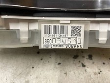 Subaru Legacy 2011 Diesel Geschwindigkeitsmesser Cockpit 1104161134167 EQW18364