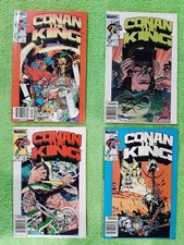Lot of 4 CONAN THE KING 28, 29, 30, 31 all Canadian NM newsstand variants RD4451
