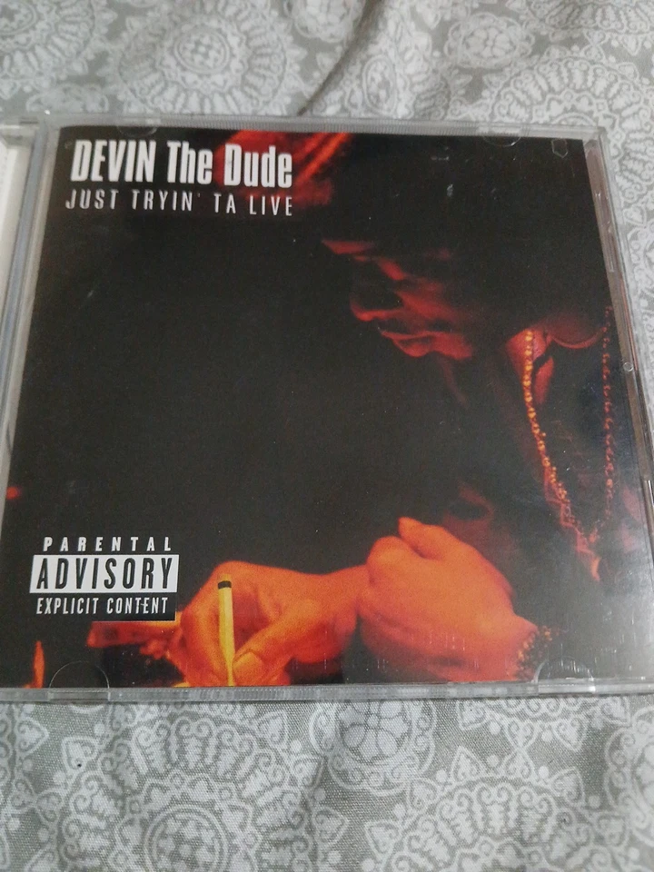 Devin The Dude Just Tryin Ta Live CD Rap-A-Lot Records EXPLICIT VERSION Tested Foto 2 de 4