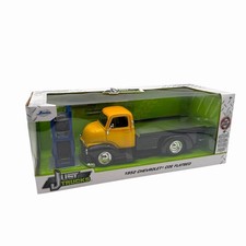Jada Toys Just Trucks 1952 Yellow Chevrolet Coe Flatbed 124 Nib Jada Toys Just Trucks 1952 Yellow Chevrolet Coe Flatbed 124 Nib
