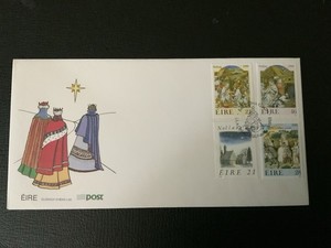 Ireland 1988 #730-733 Christmas - FDC