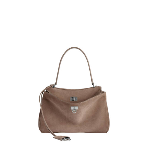 BALENCIAGA Rodeo Small $3650 Sesame Top Handle Bag New & Authentic
