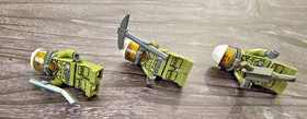 3 Lot LEGO City Volcano Explorers with Rocks & Gems Minifigures 60124