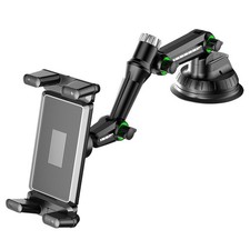 Foldable Car Mount Holder for Phone Tablet with 80mm Vacuum Suction Cup