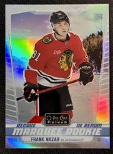 2024-25 Upper Deck OPC Platinum Pond Hockey Variant Frank Nazar Rookie SSP