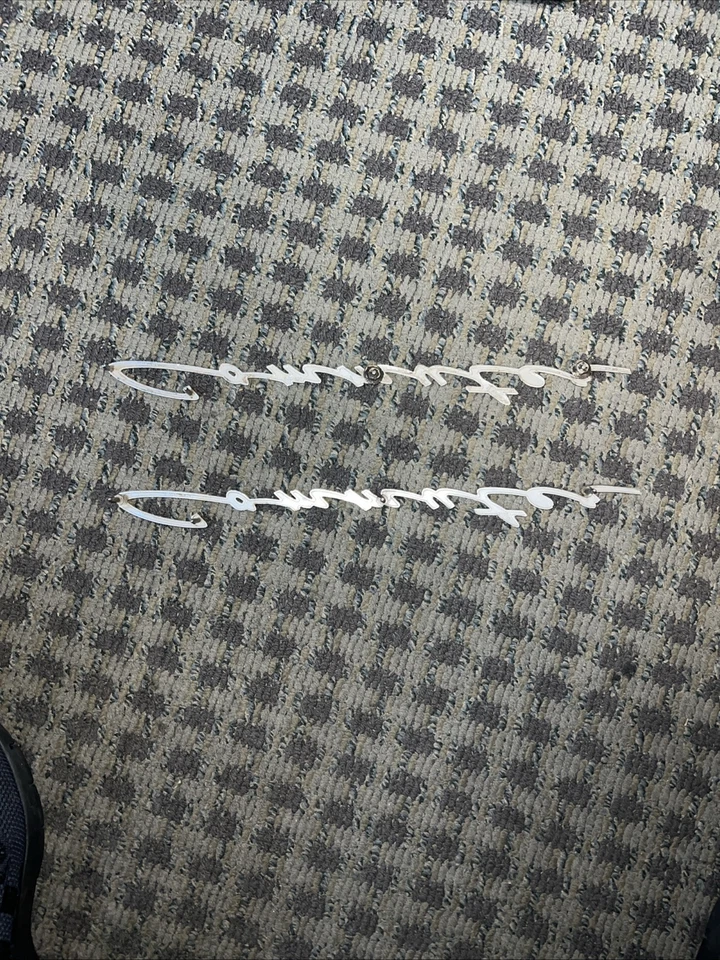 老式水星通信刺绣 X2 SCRIPT C2MB16098D 原始设备制造商 14 英寸 X 7/8 — 第 2/4 张图片